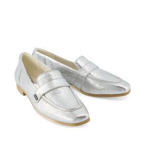 Toms Lynette Silver Loafers